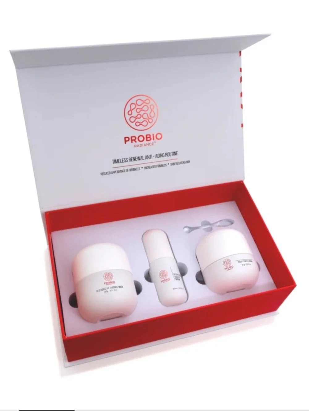 PROBIO RADIANCE TIMELESS RENEWAL ANTI-AGING ROUTINE NIB - Picture 3 of 11